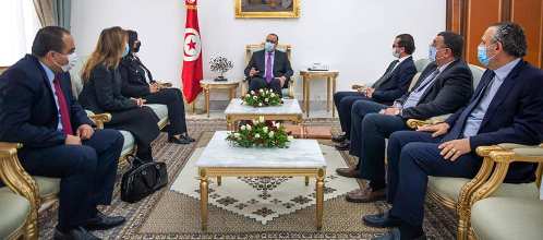 Tunisie – Mechichi reçoit une délégation de Qalb Tounes