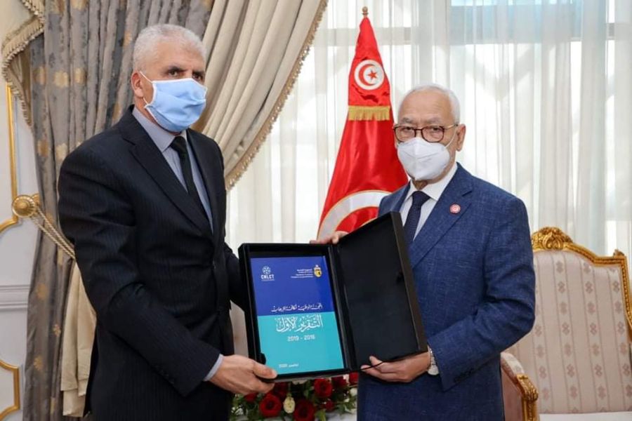 Tunisie: Rached Ghannouchi reçoit le président de la Commission nationale de lutte contre le terrorisme