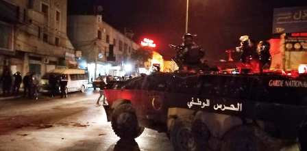 Tunisie – IMAGES : Arrivée des renforts sécuritaires à El Mnihla
