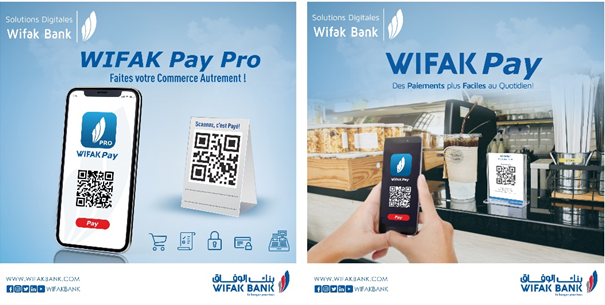 WIFAK BANK innove et lance ses nouvelles solutions digitales  “WIFAK Pay” & “WIFAK Pay Pro”
