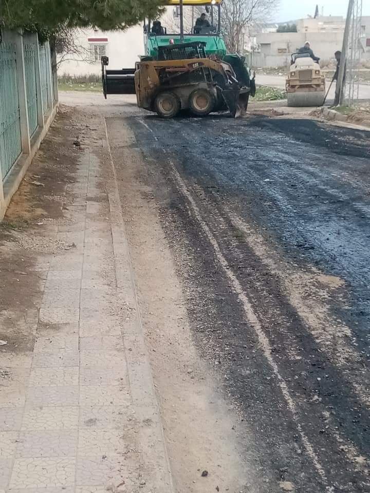 Tunisie-Béja: Pavage de plusieurs routes à Testour [photos]