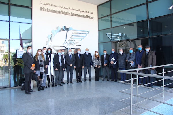 Tunisie: Une délégation de Business France reçue au siège de l’UTICA