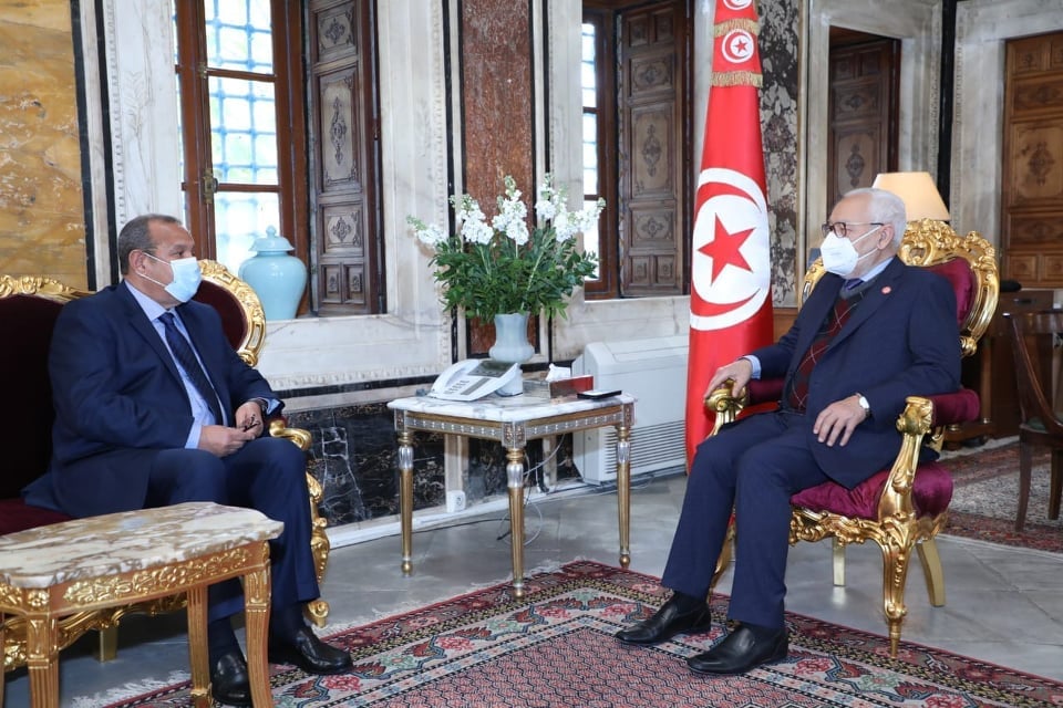 Tunisie : Rached Ghannouchi reçoit le président de l’UTICA