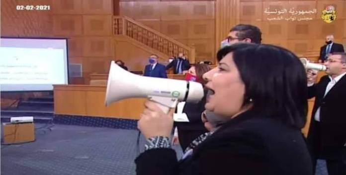 Tunisie-Abir Moussi : « J’ai utilisé le mégaphone pour cette raison … »