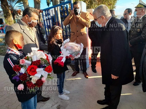 Tunisie: En images, visite du ministre de l’Education à Siliana