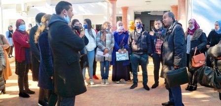 Tunisie – Béja : Sit in des enseignants intérimaires
