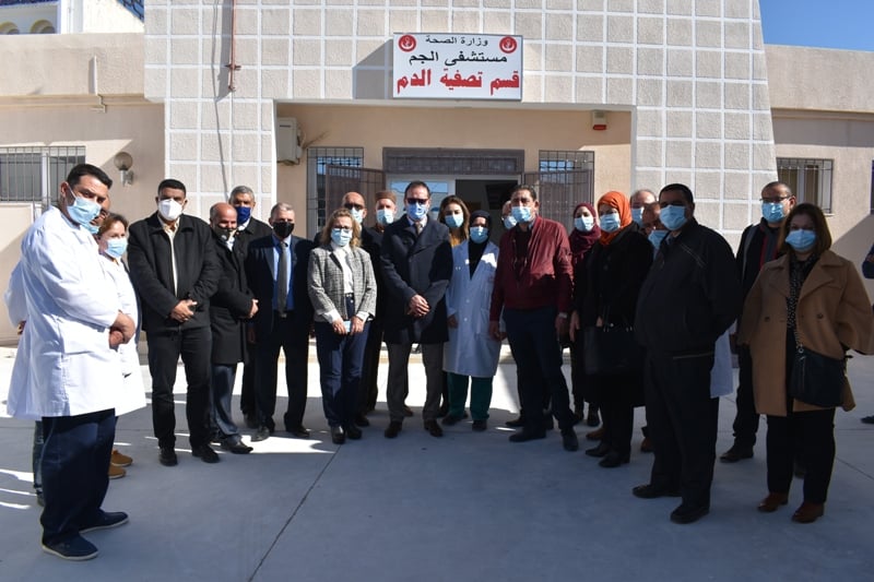 El Jem [PHOTOS]: Le gouverneur de Mahdia donne le signal de départ de l’activité du centre d’hémodialyse
