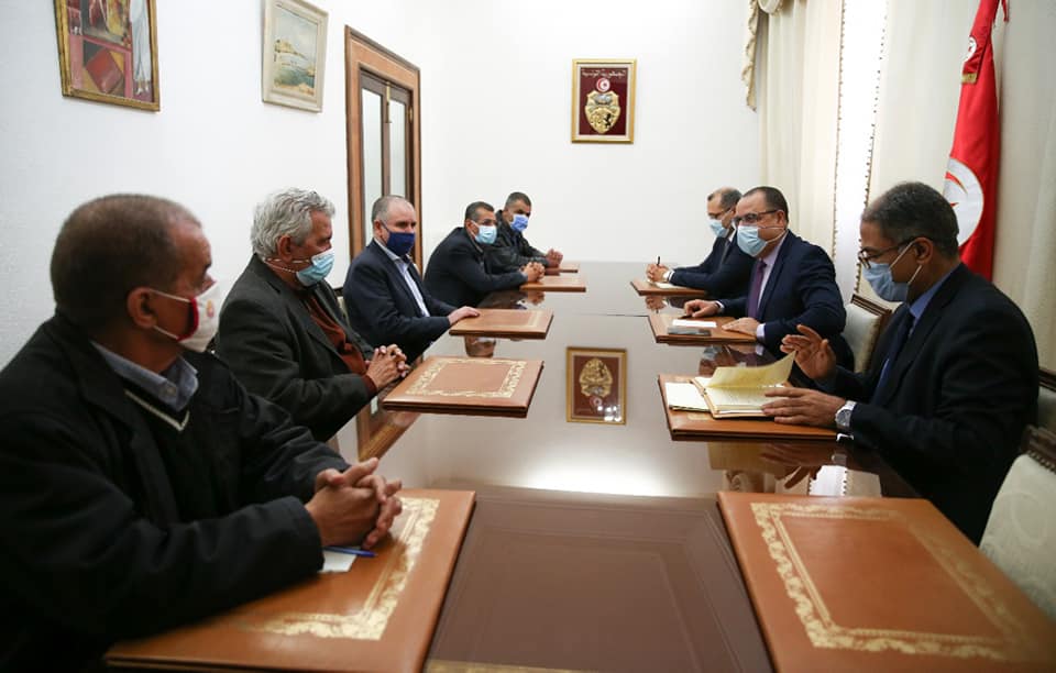 Tunisie : La situation de la compagnie des phosphates de Gafsa, objet d’une réunion entre la présidence du gouvernement et l’UGTT [Photos]