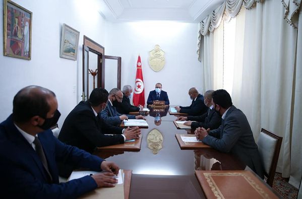 Tunisie : Mechichi rencontre des représentants du Syndicat des Agents et Cadres de Sécurité du Chef de l’Etat et des Personnalités Officielles
