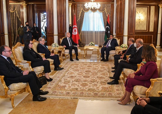 Libye: Kaïs Saïed quitte Tripoli après une brève visite destinée à relancer les relations bilatérales