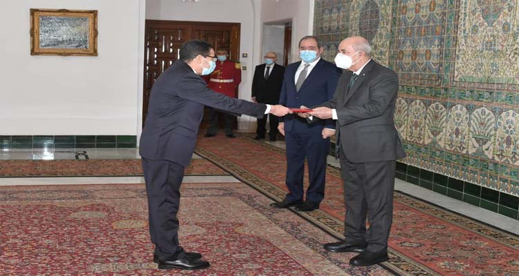 Le président algérien reçoit les lettres de créance du nouvel ambassadeur tunisien
