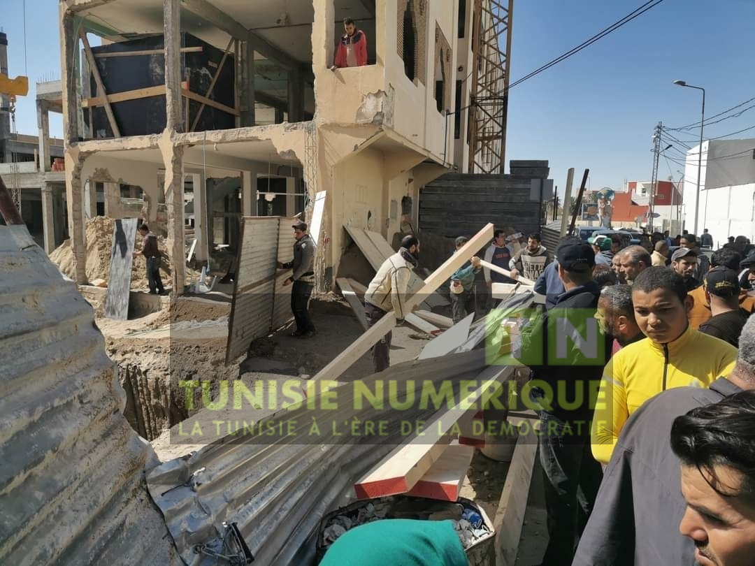 Dernière minute: 2 ouvriers morts et un bléssé sur le chantier de construction d’un hôtel à Gafsa