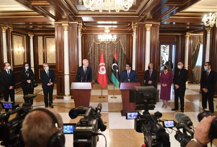 Après le retour de Kais Saied : Communiqué conjoint des autorités tuniso-libyennes