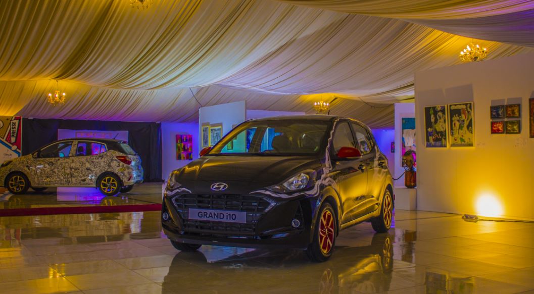 Alpha Hyundai Motor : Vente aux enchères inédite de 2«Grand i10» peintes par des artistes