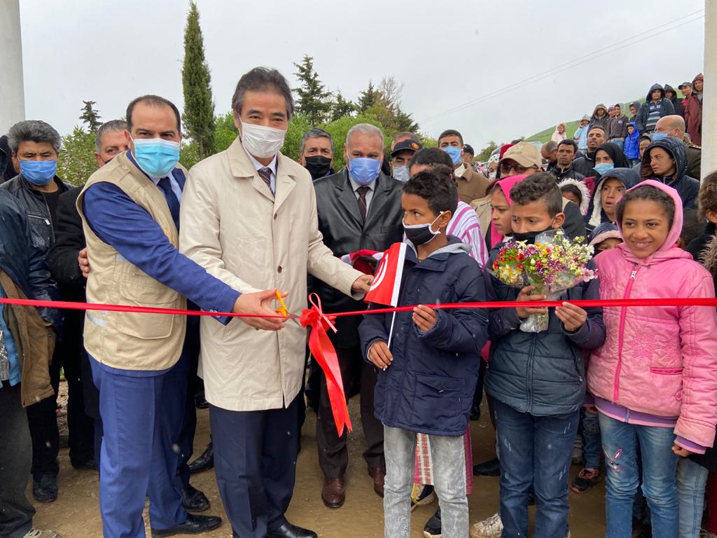 Tunisie : L’inauguration du projet de l’aménagement de l’Ecole Primaire El Homer à Fernana [Photos]