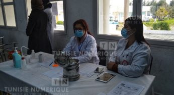 Tunisie: 531 personnes vaccinées contre le coronavirus à Béja