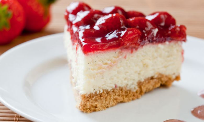 Recette : Cheesecake aux fraises sans cuisson