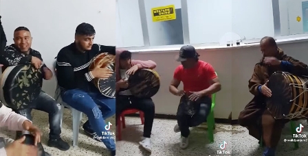 Tunisie – Une répétition d’une troupe de Mezoued dans un bureau de poste : La poste tunisienne explique