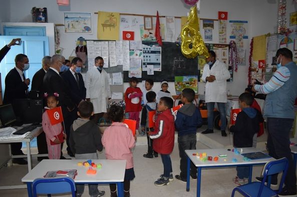 Mahdia[PHOTOS]: Le ministre de l’Éducation mène une visite de travail dans la région