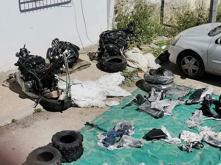 Tunisie: Saisie de 3 grosses motos de contrebande