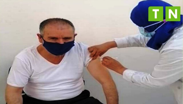 Tunisie – Image : Noureddine Tabboubi reçoit sa première dose de vaccin anti covid