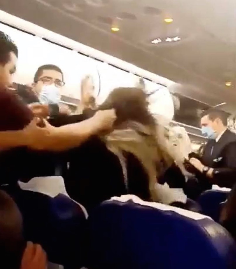 Vidéo : Une violence inouïe pendant le vol Tunisair Istambul /Carthage