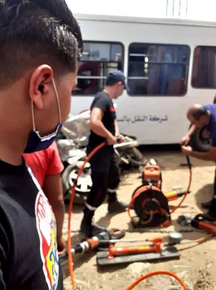 Tunisie-Sousse: Collision entre un bus et une voiture