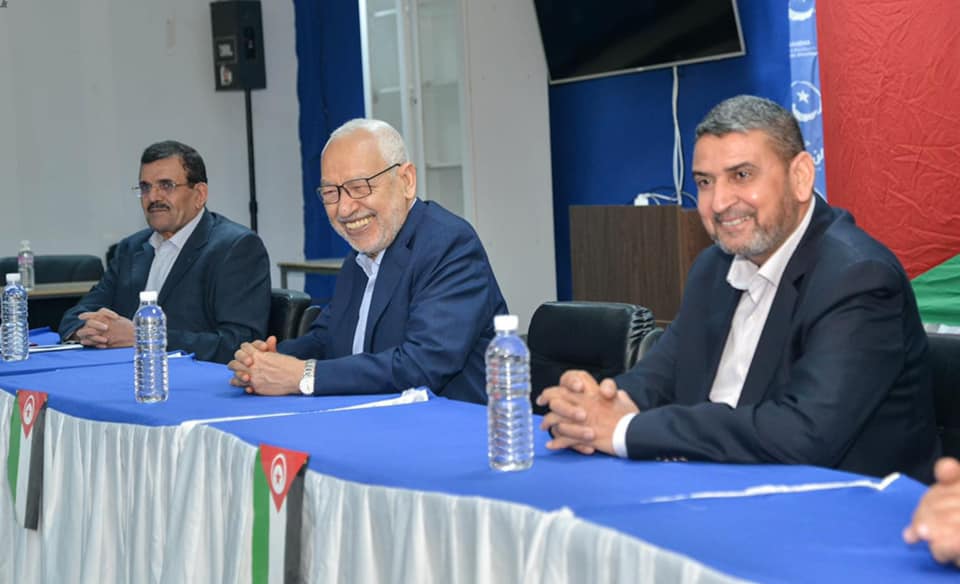 Tunisie: Rached Ghannouchi s’entretient avec le porte-parole du Hamas