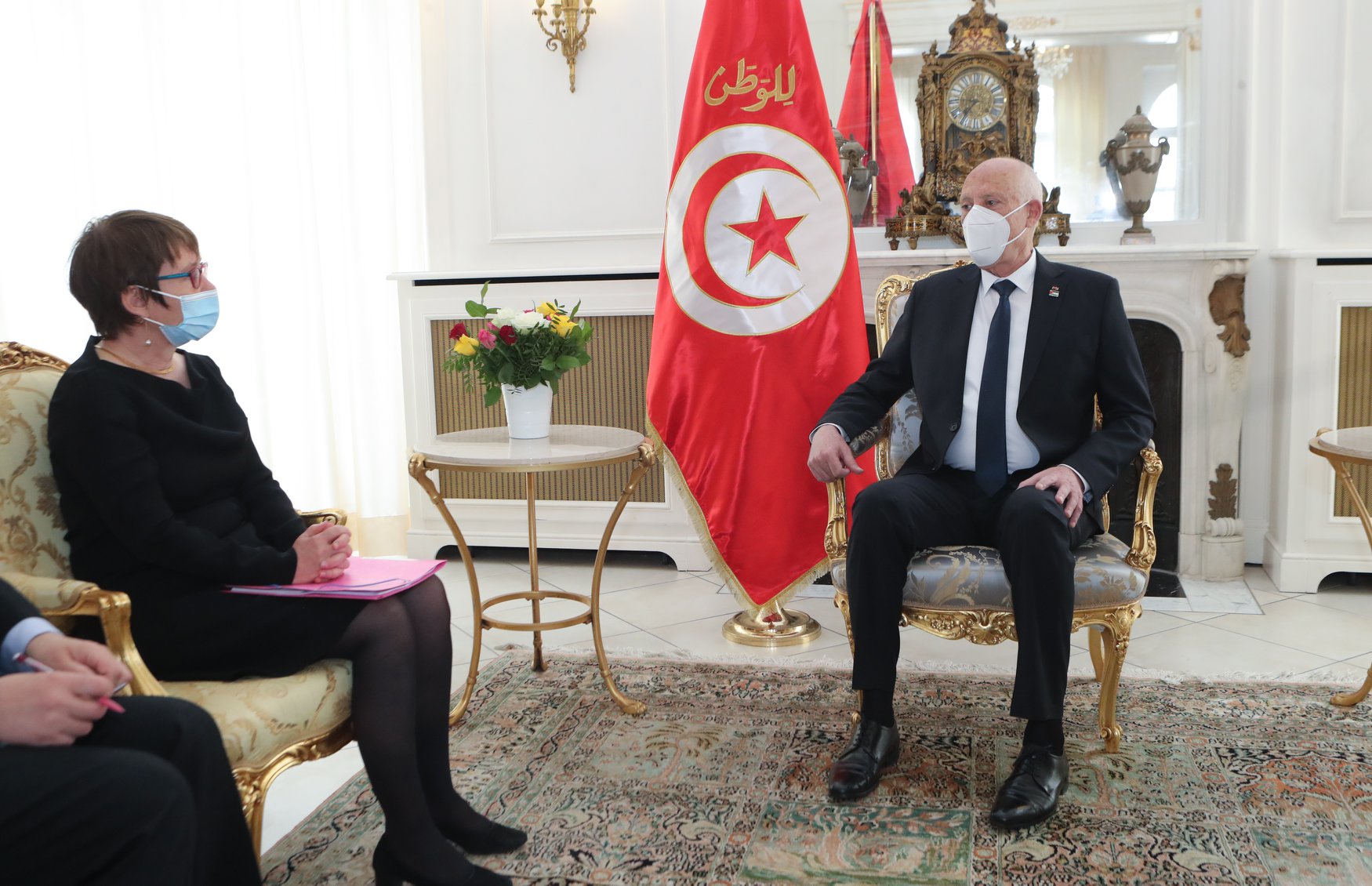 Tunisie: Kais Saied s’entretient avec la présidente de la Banque européenne pour la reconstruction et le développement