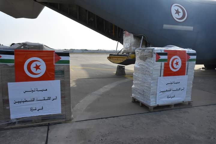 Tunisie : Envoi d’un avion militaire chargé d’aides médicales destiné à Gaza