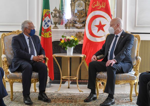 Tunisie: La récupération de l’argent volé à l’étranger au cœur d’une réunion entre Kais Saied et António Costa