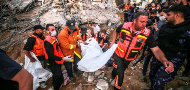 Gaza : Le bilan des victimes des raids israéliens s’aggrave