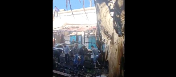 Tunisie : Un incendie ravage une partie du marché municipal de Soliman