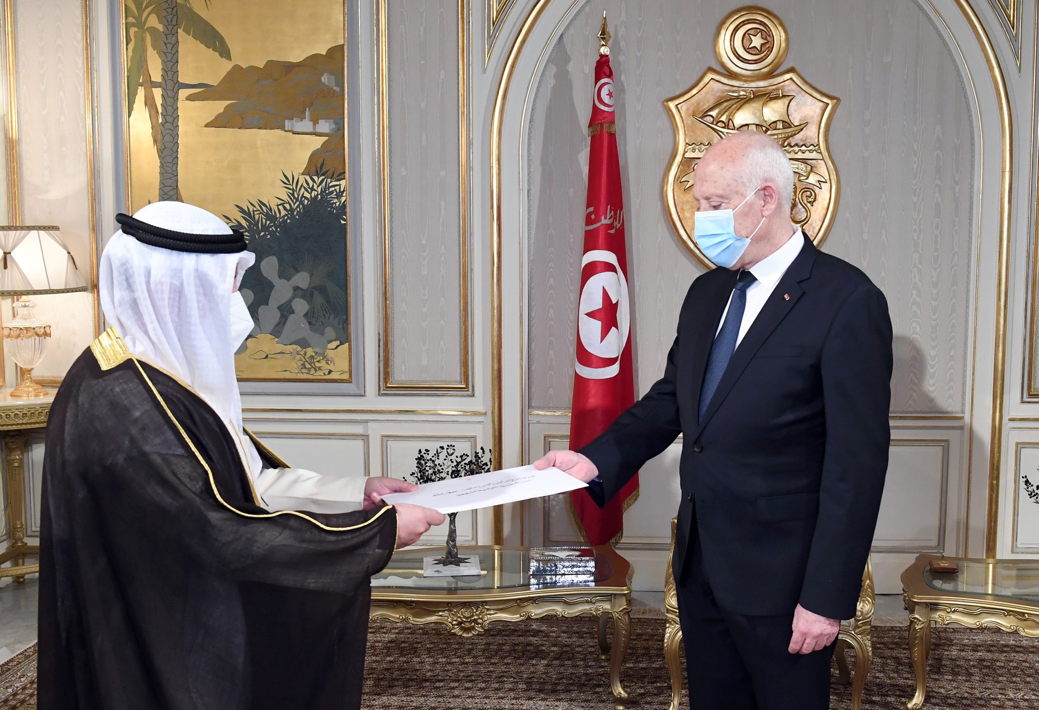 Tunisie : Le président Kais Saied reçoit le ministre des Affaires Etrangères du Koweït
