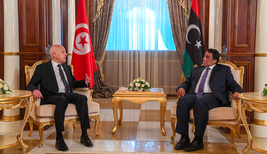 Mohammed el-Menfi en visite officielle en Tunisie du 29 au 31 mai 2021