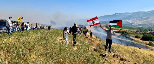 L’armée israélienne repousse des libanais qui avaient franchi les frontières