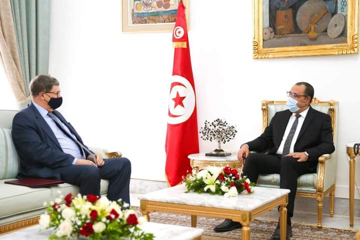 Tunisie- Spoutnik V: Hichem Mechichi reçoit l’ambassadeur de Russie en Tunisie