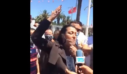 Tunisie – Nabeul : VIDEO : Protestations des commerçants contre les mesures de confinement général