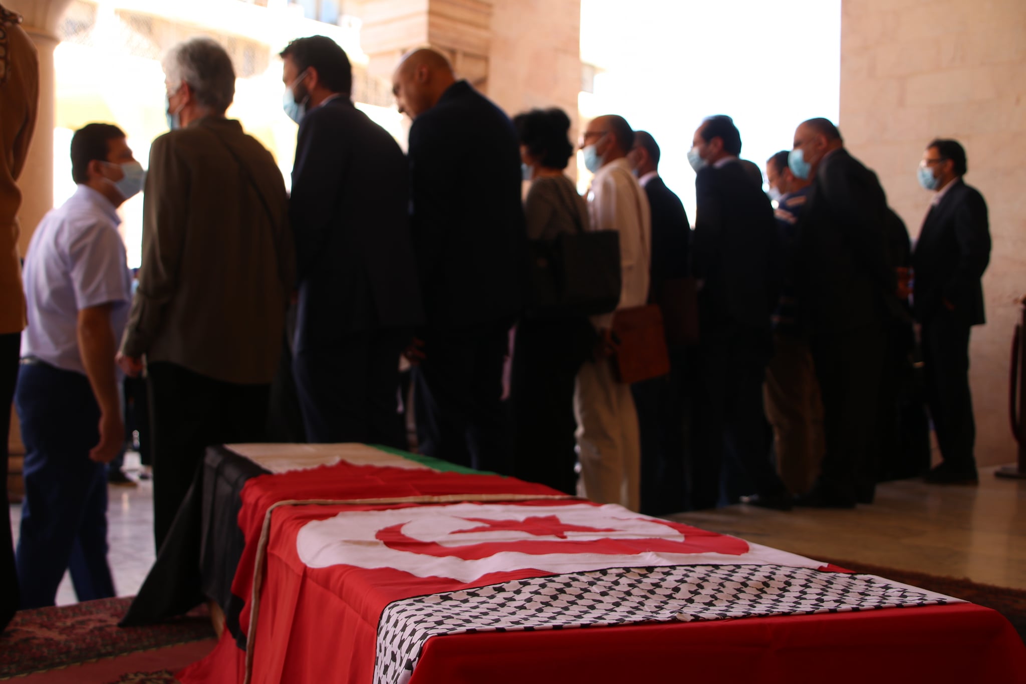 Tunisie: Les obsèques de Ahmed Bouazzi [Photos]