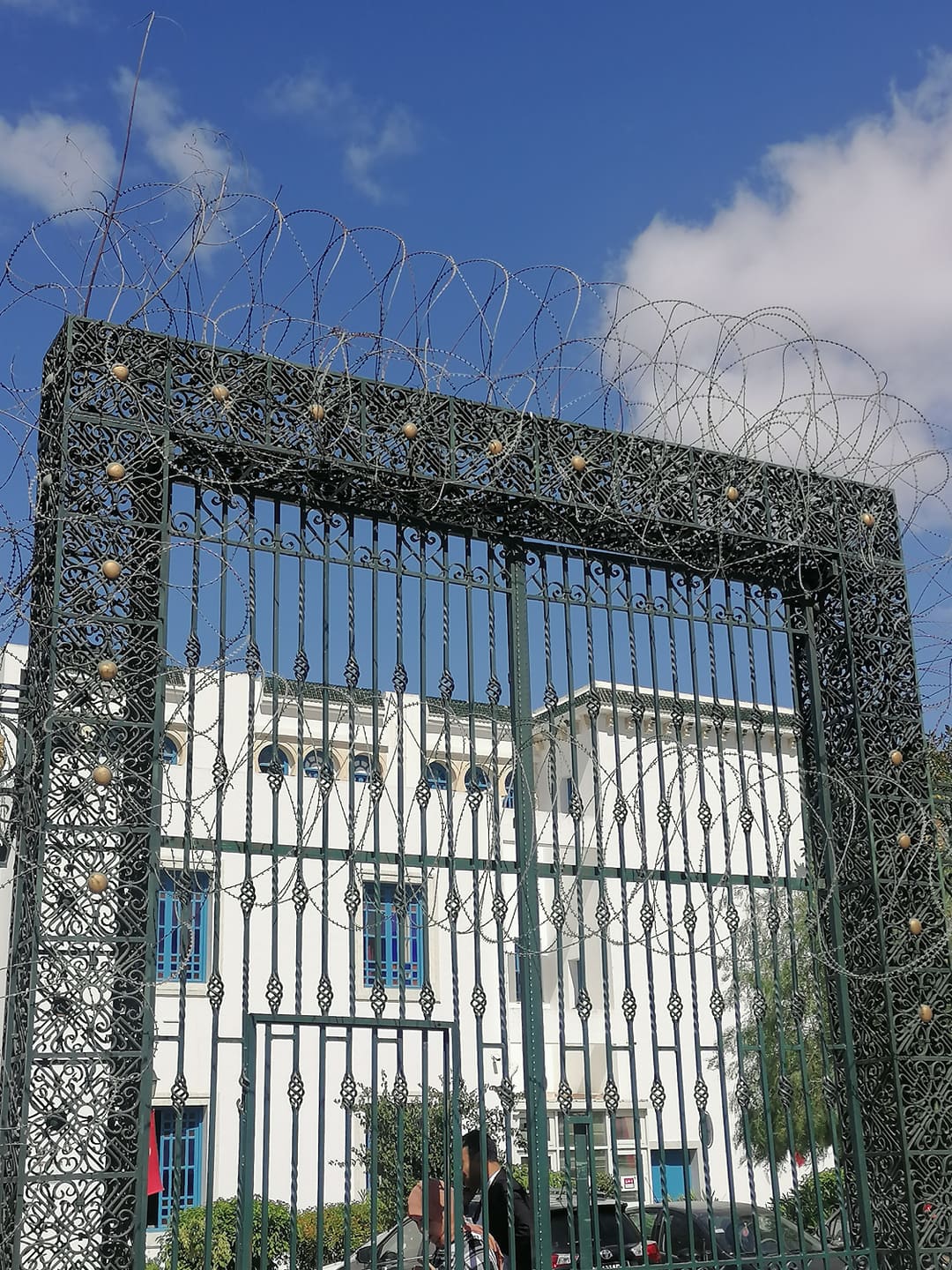 Photo du jour: La porte extérieure du palais du Bardo aujourd’hui