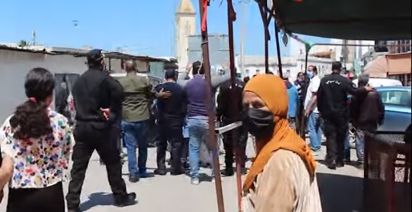 Tunisie – Protestations suite à une application abusive des mesures du confinement général