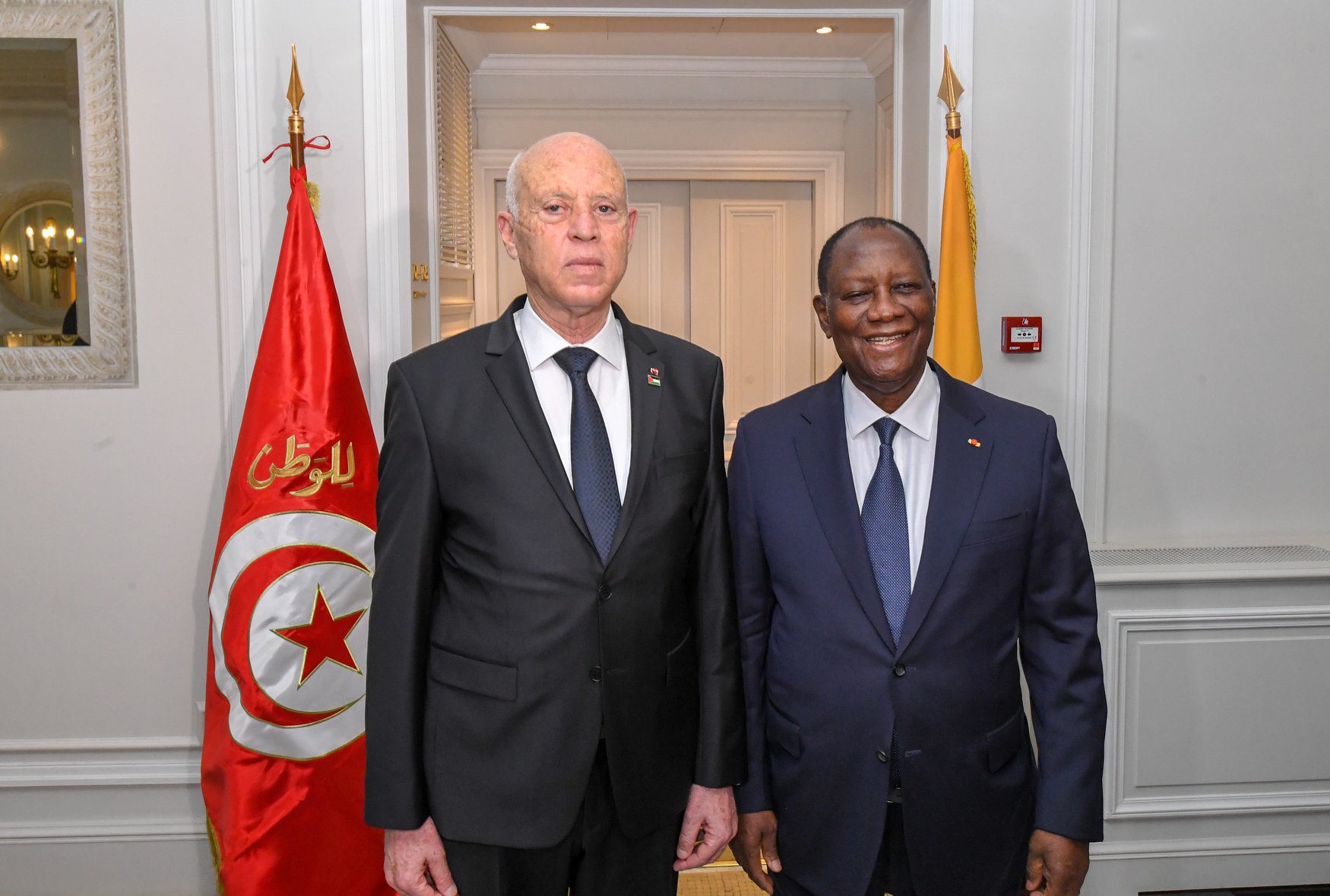 Tunisie: Une rencontre entre Kais Saied et le président ivoirien