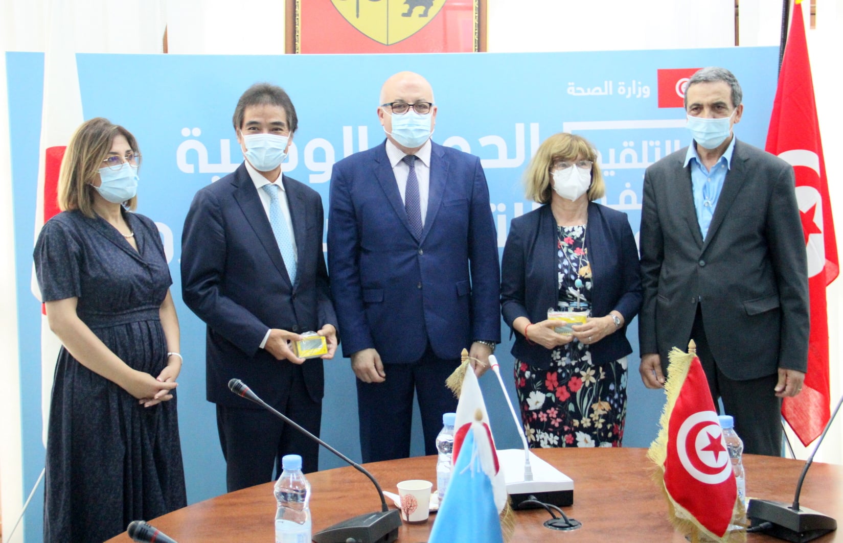 Tunisie: Un nouveau don japonais pour renforcer la chaîne du froid des vaccins [Photos]
