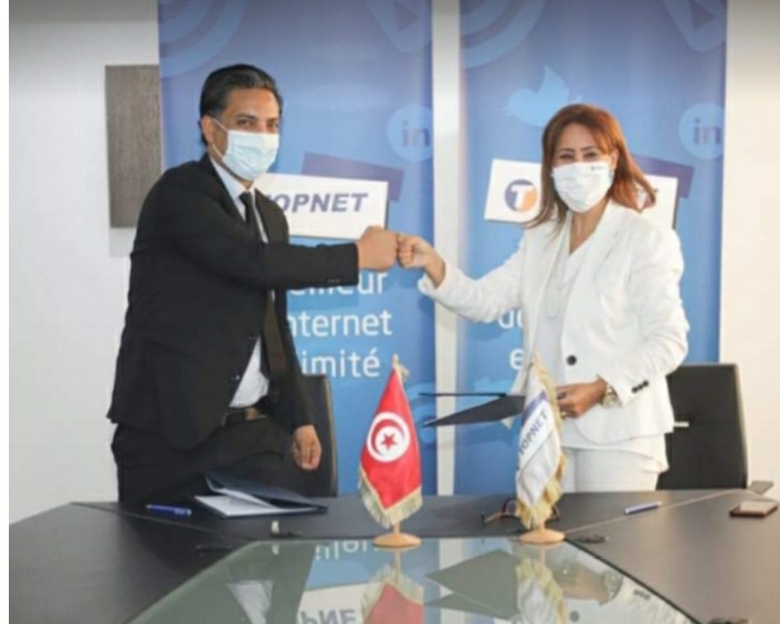 Signature d’un partenariat technologique sur la Cyber-sécurité entre TOPNET et KEYSTONE