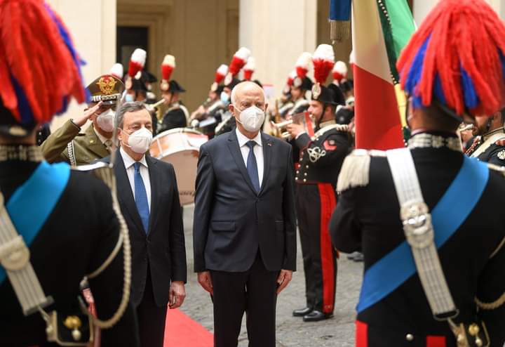 Italie : Le président Kais Saied rencontre le Premier ministre italien