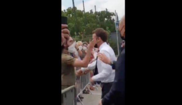 Macron giflé par un citoyen à La Drôme : Première réaction de l’Elysée