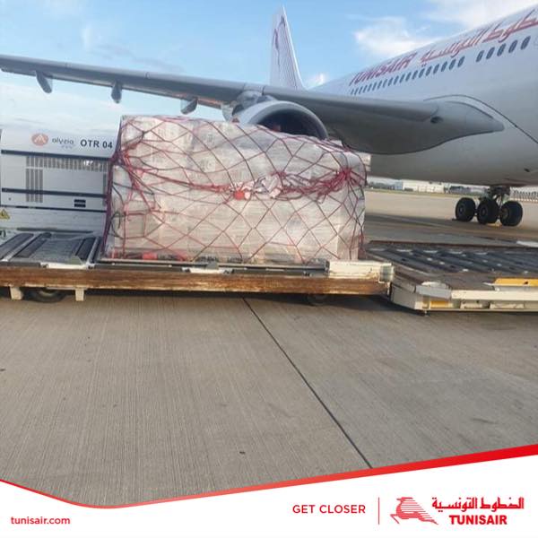 Tunisie-Tunisair: Envoi d’une 2ème cargaison de matériels et équipements médicaux