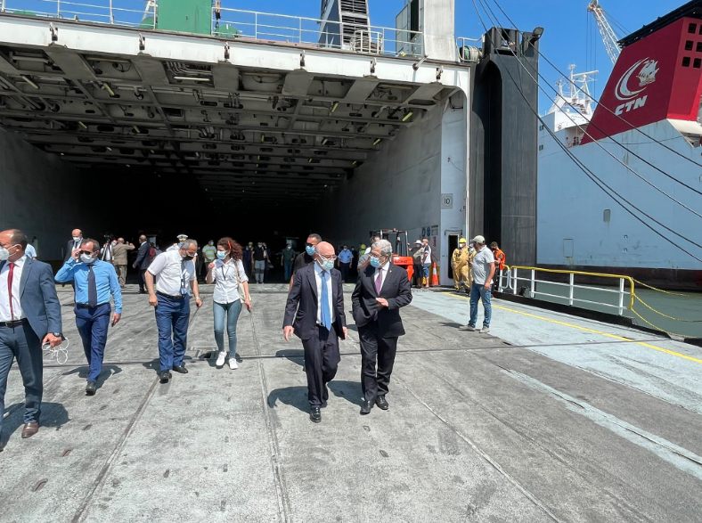 Tunisie : Arrivée d’un deuxième navire avec l’aide italienne