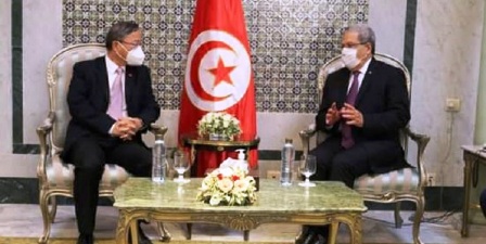 Tunisie – La Chine réitère son soutien à la Tunisie pour combattre la pandémie