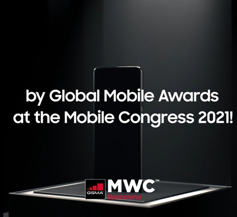 MWC 2021 : Le SamsungGalaxy S21 Ultra 5G remporte le prix du« Meilleur Smartphone » aux Global Mobile Awards